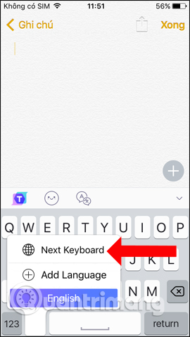 How to use the translator keyboard translator - Transkey iPhone Picture 14