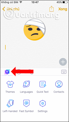 How to use the translator keyboard translator - Transkey iPhone Picture 23