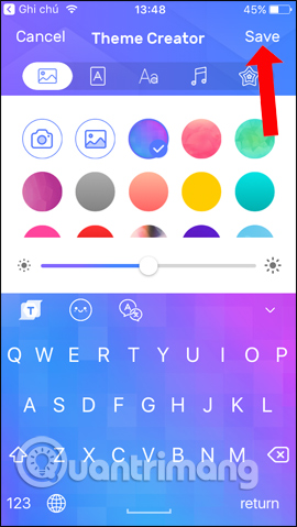 How to use the translator keyboard translator - Transkey iPhone Picture 25