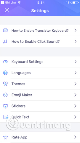 How to use the translator keyboard translator - Transkey iPhone Picture 32