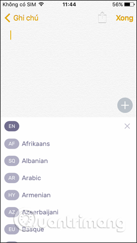 How to use the translator keyboard translator - Transkey iPhone Picture 9