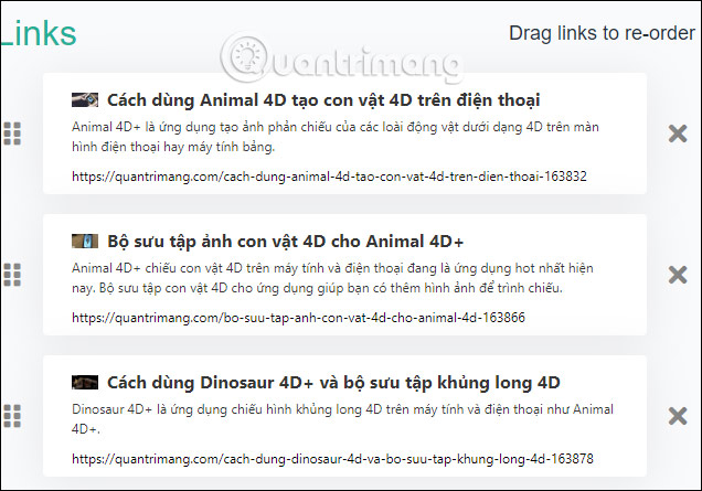 How to use The Urlist to manage shared link groups Picture 5