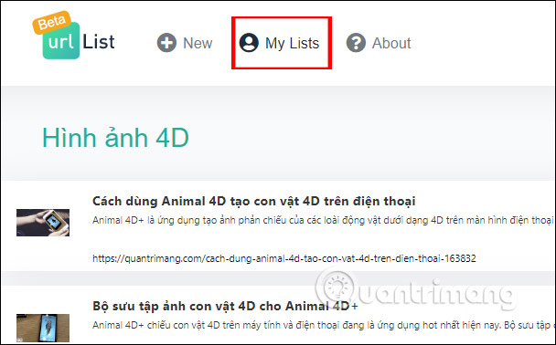 How to use The Urlist to manage shared link groups Picture 9