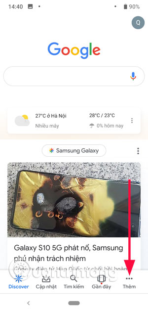 How to use the virtual assistant Google Assistant Vietnamese on Android Picture 2