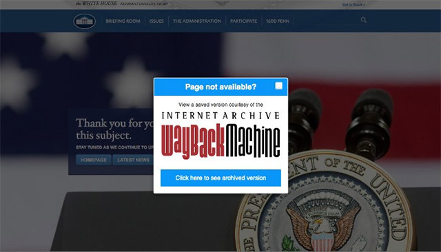 How to use the Wayback Machine to host websites Picture 4