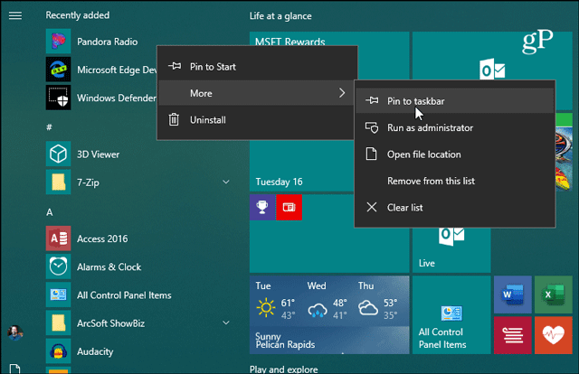 How to use the web application in the new Chromium Edge browser on Windows 10 Picture 3