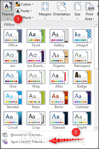 How to use themes in Excel Picture 13
