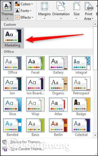 How to use themes in Excel Picture 15