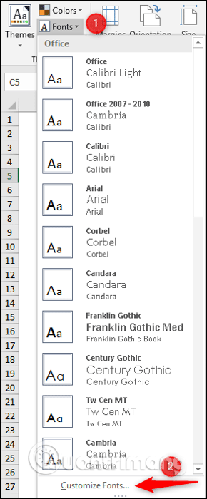 How to use themes in Excel Picture 9