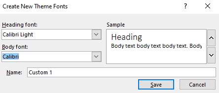 How to use Themes tool to adjust colors and fonts in Excel Picture 5