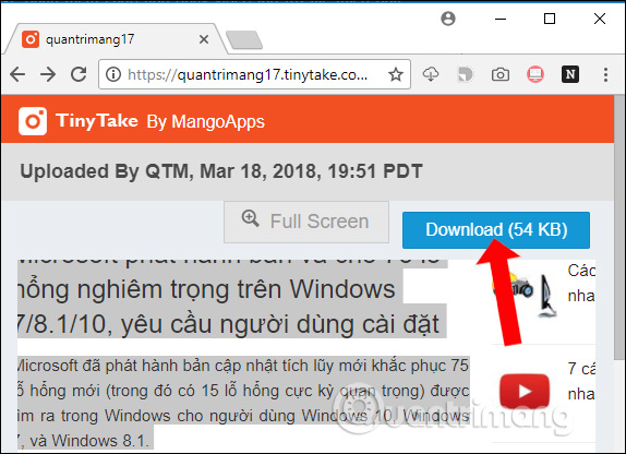 How to use TinyTake to capture screen video Picture 13