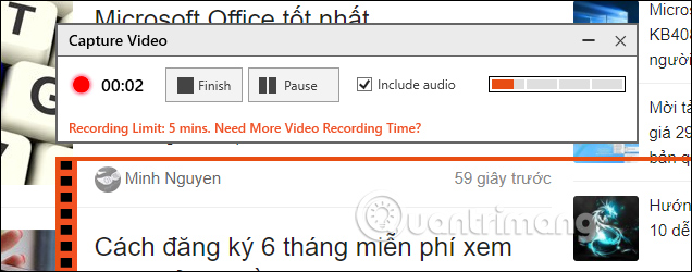 How to use TinyTake to capture screen video Picture 17