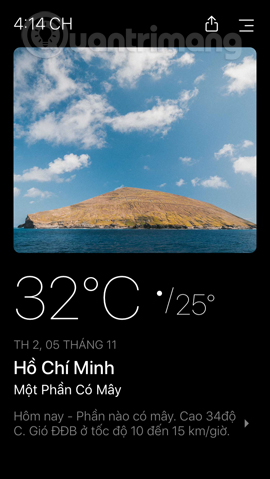 How to use Today Weather to view weather forecasts Picture 13