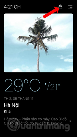 How to use Today Weather to view weather forecasts Picture 18