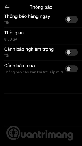How to use Today Weather to view weather forecasts Picture 24