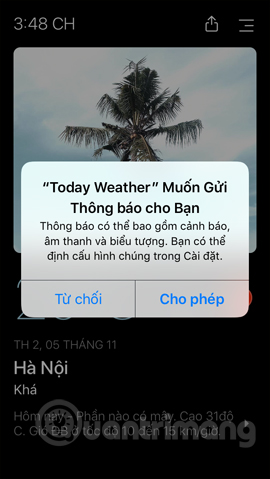 How to use Today Weather to view weather forecasts Picture 4