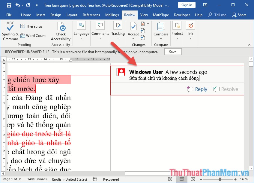 How To Use Track Changes In Word