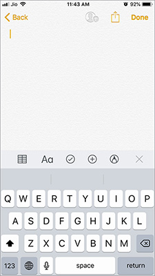 How to use trackpad mode on iPhone Picture 1