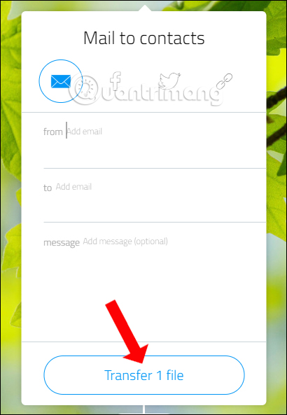 How to use TransferXL to share files online Picture 8