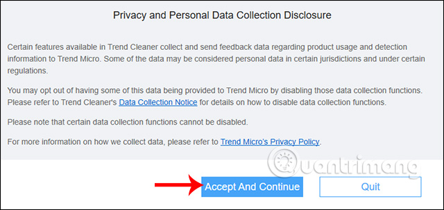 How to use Trend Cleaner to clean up Windows 10 Picture 2
