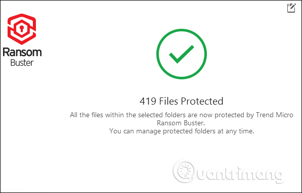 How to use Trend Micro RansomBuster blocks ransomware Picture 11