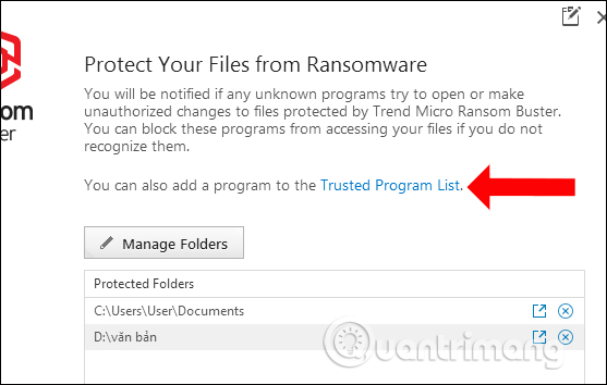 How to use Trend Micro RansomBuster blocks ransomware Picture 12