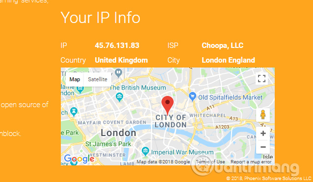 How to use Unblock fake IP IP on Chrome Picture 5