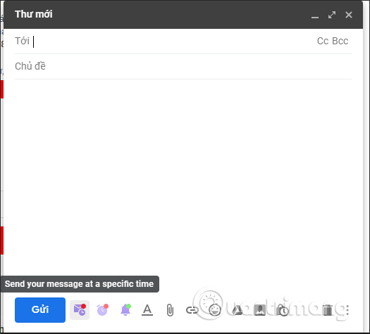 How to use Unlimited Email Tracker to schedule Gmail sending Picture 4