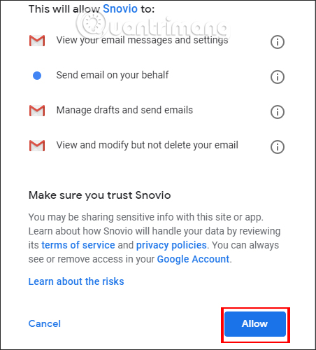 How to use Unlimited Email Tracker to schedule Gmail sending Picture 6