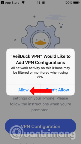 How to use VeilDuck VPN utility Picture 8