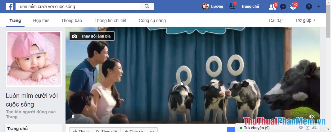 How to use video as a Facebook Fanpage cover image Picture 10