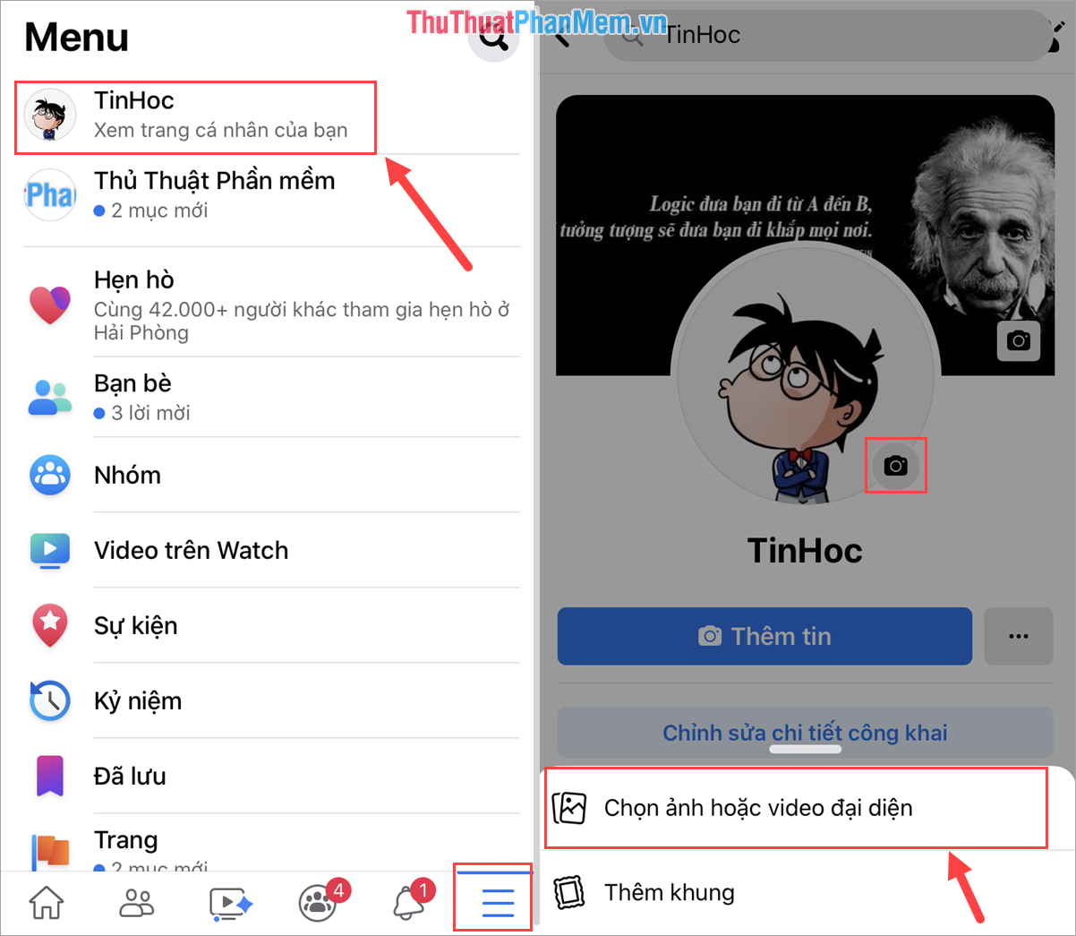 How to use Video as Avatar avatar for Facebook Picture 2