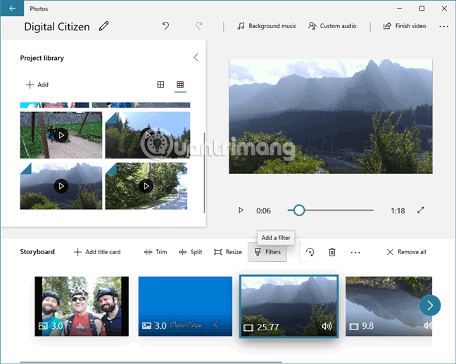 How to use Video Editor on Windows 10 Picture 14