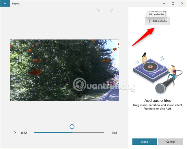 How to use Video Editor on Windows 10 Picture 22