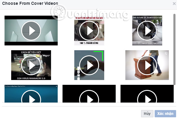 How to use videos to make Facebook Fanpage cover photos Picture 3
