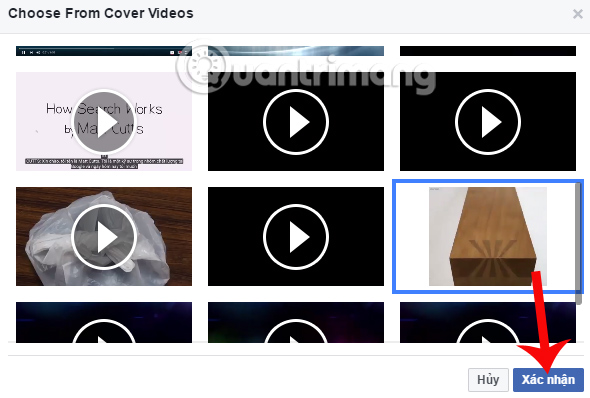 How to use videos to make Facebook Fanpage cover photos Picture 4