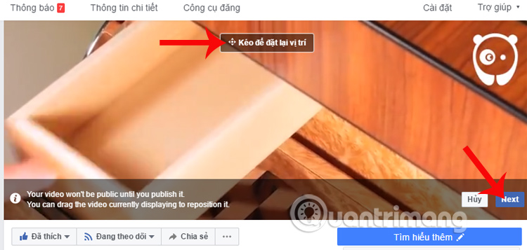 How to use videos to make Facebook Fanpage cover photos Picture 5
