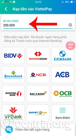 How to use Viettel Pay on the phone - TipsMake.com