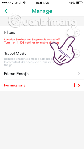 How to use visual effects in Snapchat Picture 10