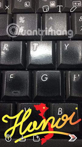 How to use visual effects in Snapchat Picture 16