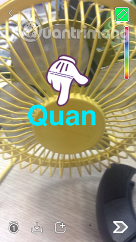 How to use visual effects in Snapchat Picture 20