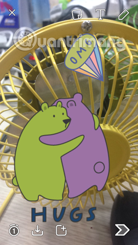 How to use visual effects in Snapchat Picture 24