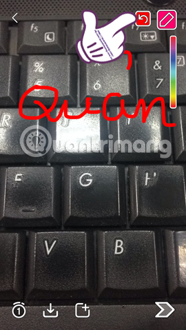 How to use visual effects in Snapchat Picture 27