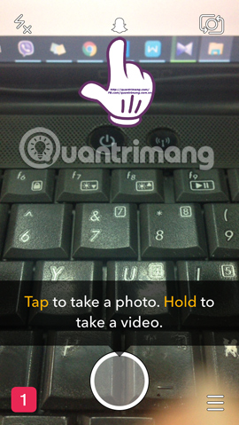 How to use visual effects in Snapchat Picture 7