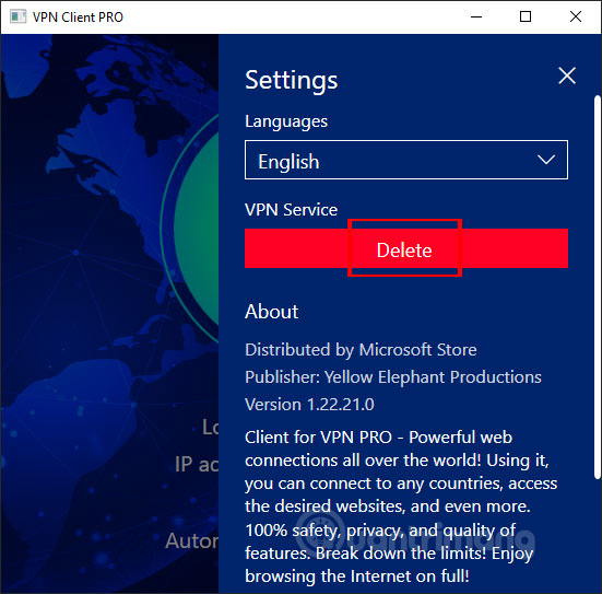 How to use VPN Client Pro fake IP on Windows 10 Picture 10