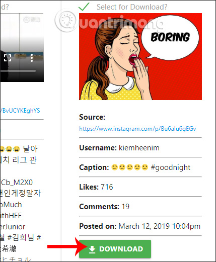 How to use Vurku to download Instagram photos in many ways Picture 6