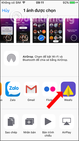 How to use Weafo to transfer files between iPhone and computer Picture 15