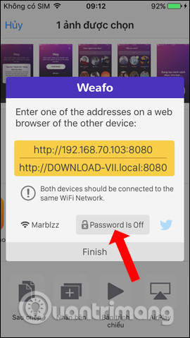 How to use Weafo to transfer files between iPhone and computer Picture 16