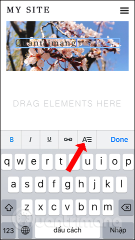 How to use Weebly to create a website on your phone Picture 13