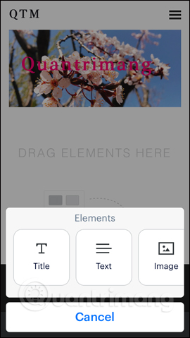 How to use Weebly to create a website on your phone Picture 16